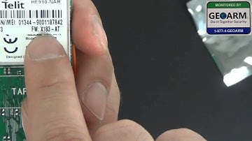 GE Simon XT: DIY How to Locate the Revision Number on your 600-1048-XT-ZX-AT