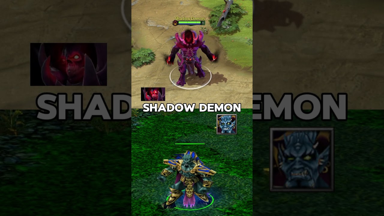 Сравнение героев Dota 1 и Dota 2 - Outworld Destroyer, QoP, Warlock, Shadow Demon, Batrider