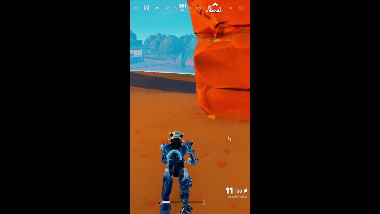 Noob playing Fortnite