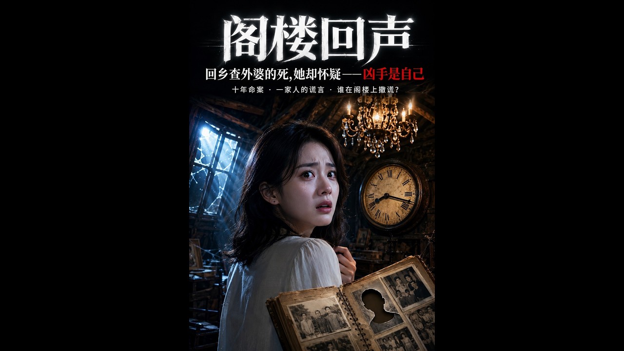 【一口气看完】《阁楼回声》#短剧 #AI短剧 #逆袭 #drama #爽剧 #鲨鱼先生