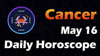 Cancer Horoscope Today, cancer Tarot today, 16th May 2023 #cancerHoroscope #Horoscopia #cancer