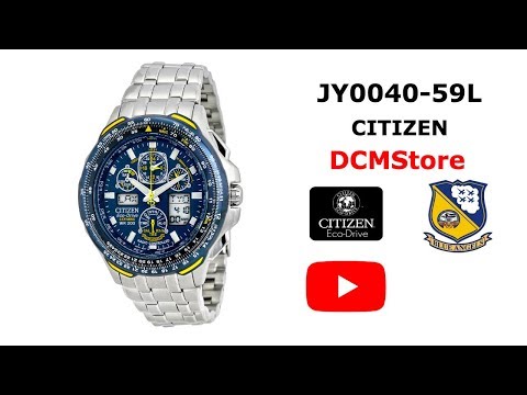 JY0040-59L Citizen SkyHawk Blue Angels Radiocontrolled