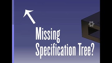 How to Find Missing Tree Catia