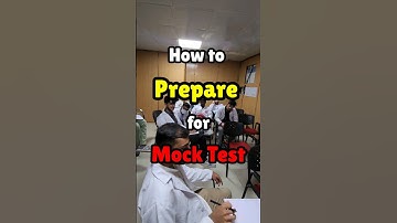 Mock Test ki tayari kaise kare!?🤔 #neet #neet2025 #mbbs #motivation #neetaspirant
