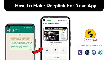 How To Make Deeplink In Kodular || How To Make Deeplink || How To Make Deeplink In Android Builder
