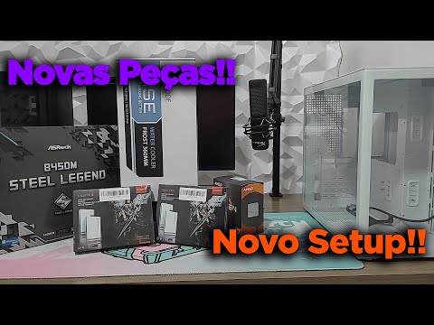 Ryzen7 5700xとASRock B450 STEEL LEGEND ⛏️🤟🏻 MAIS UMA RIG CPU MINING - RYZEN 7 5700X + ASROCK