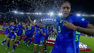 BRAZILIAN WOMEN'S NATIONAL TEAM IS COPA AMÉRICA CHAMPION FOR THE 9TH TIME | TVE REVISTA 08/04/2025
