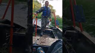 mud boat водное бездорожье)) Река Колокша