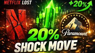 Paramount Wins, Netflix Walks — Stock Explodes