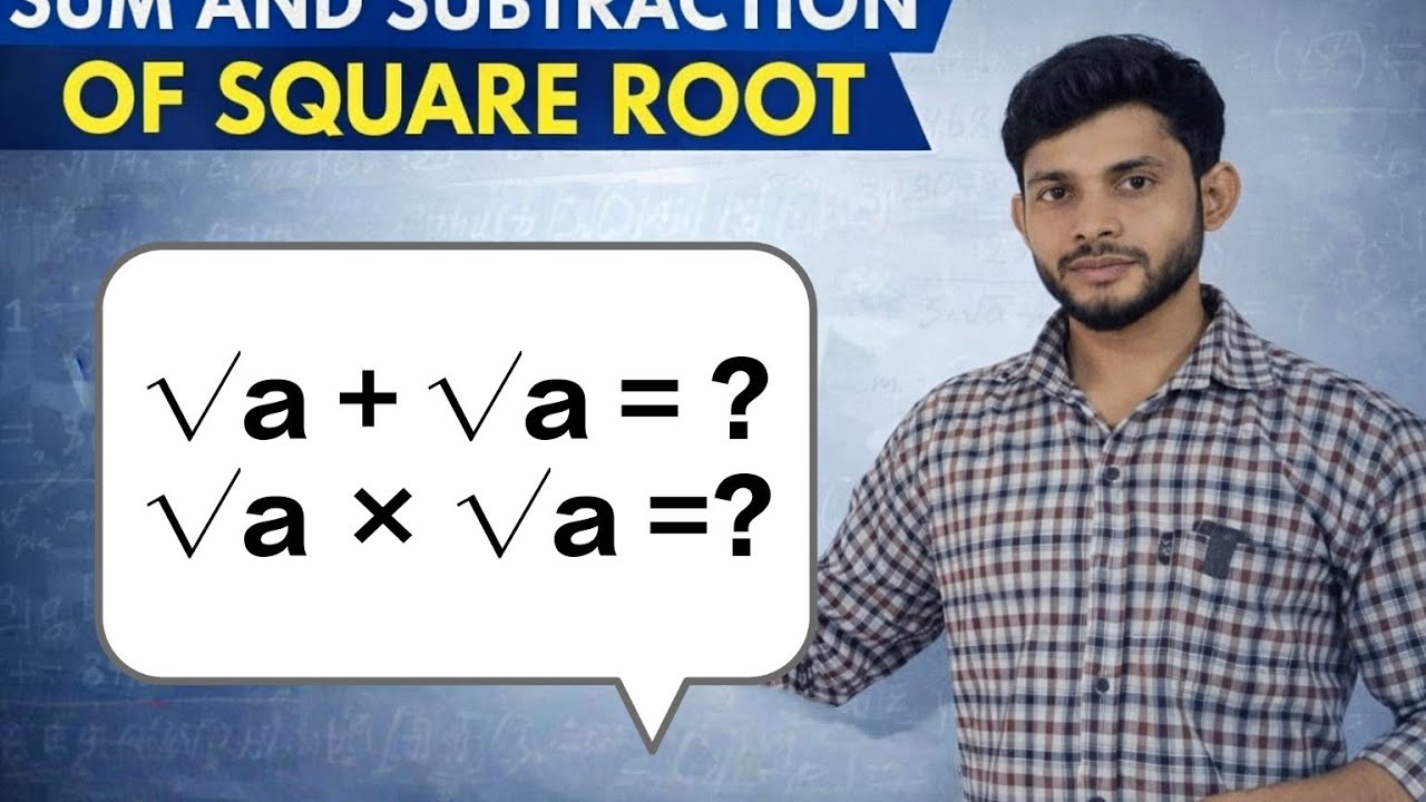 Sum and subtraction of square root 