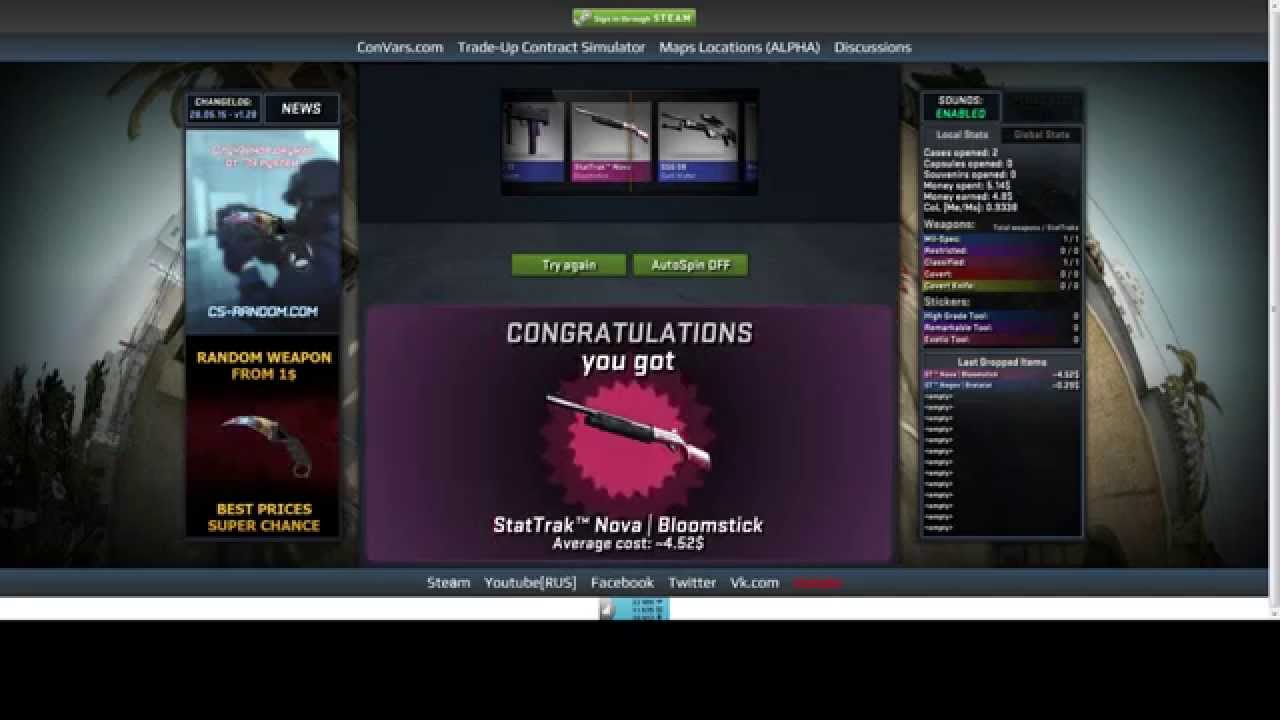  cs go 50 esports summer cases simulator m9 baryonet slaughter