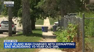 Man charged with kidnapping, murdering 10-year-old girl, police say