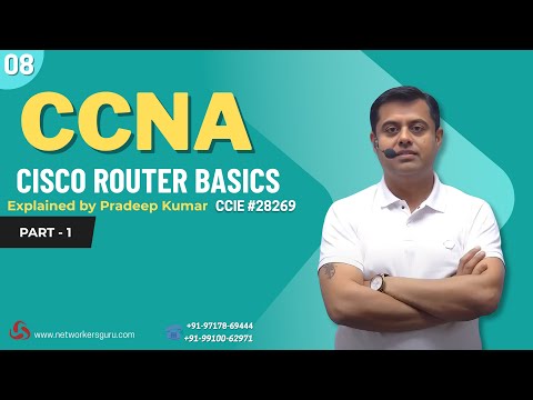 CCNA Full Course Day 8 Cisco Router Basics by Pradeep Sir
