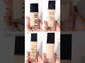 新作版！マットファンデーション4種類 ディオール、コスメデコルテ、NARS、アディクション 近日中にメインチャンネルで毛穴カバーや崩れを徹底比較　#ファンデーション