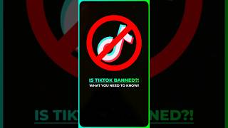 TikTok BANNED? Is it true? #tiktok #unitedstates #news #technology