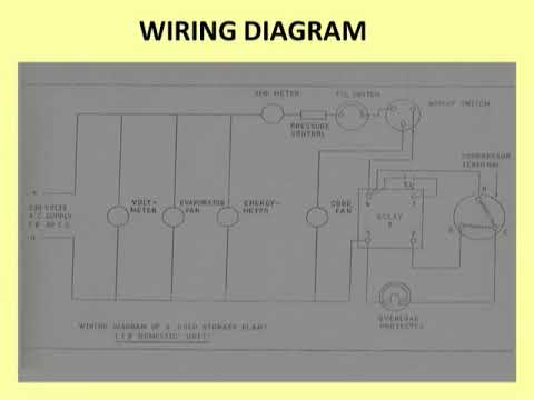 Electric Wiring Diagram, Walk In Freezer Wiring Diagram