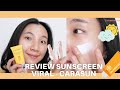 REVIEW Sunscreen - CARASUN (tekstur ringan seperti awan)