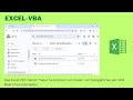 Video 384: Das Excel PDF-Skript "Neue Funktionen von Excel" von GoogleDrive per VBA-Makro laden