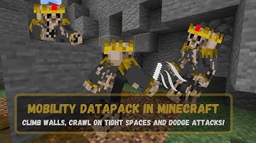 Mobility Datapack in Minecraft 1.16.4!