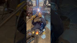 After Trade School Straight Into The Welding Field 👨🏽‍🏭⚡️🔥🛠️💰 #migwelding #welding #welder
