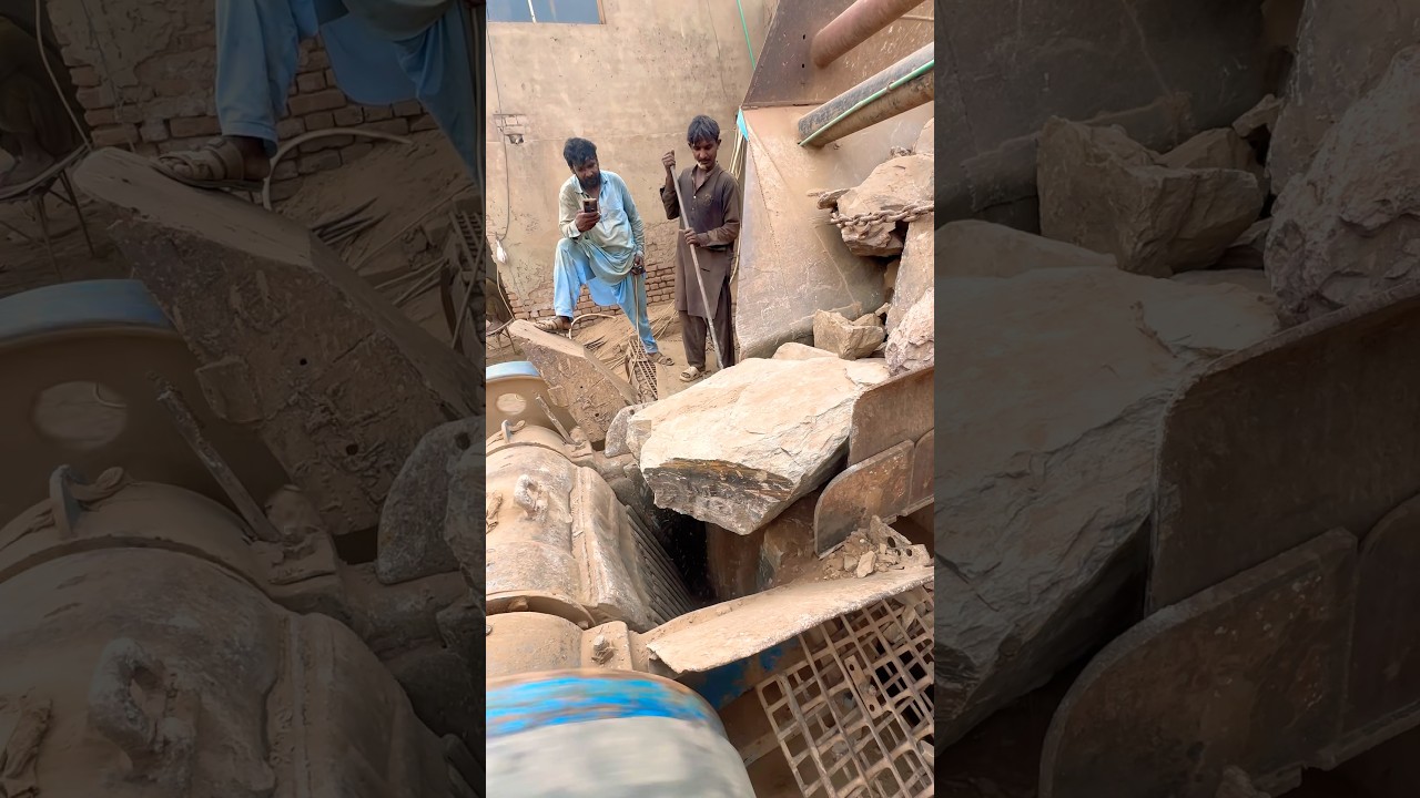 Massive Boulder Crushing 💥 RockCrusher Power 