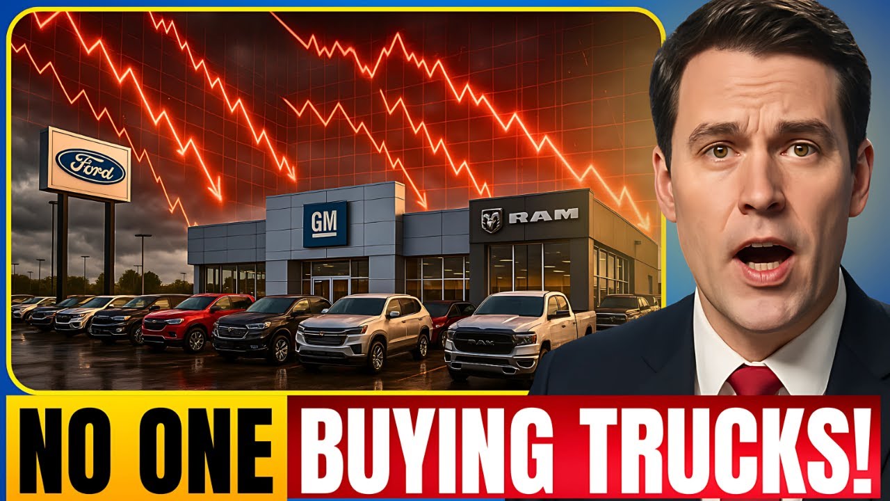 Ford, GM, and Ram Dealers LOSING BILLIONS – Pickup Truck Inventory CRISIS Gets Worse