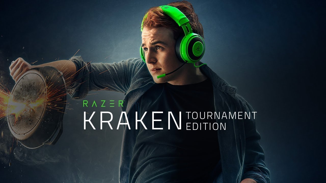 Razer Kraken Tournament Edition Wired Gaming Headset - Green (PC