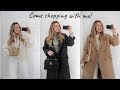 COME SHOPPING WITH ME TO ZARA, H&M AND EVERLANE HAUL! | Freya Killin