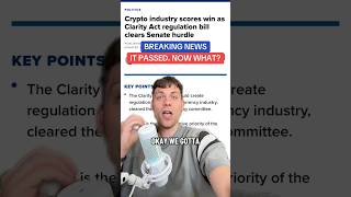 It Passed The Clarity Act Just Changed Crypto Forever  Or Did It