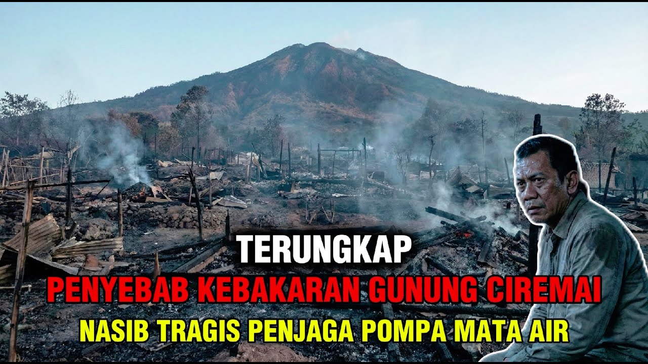 TRAGIS | Nasib Satu Desa Rata Karena Api