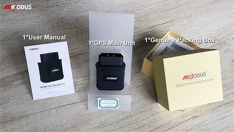 MiCODUS MV55G 4G GPS tracker.