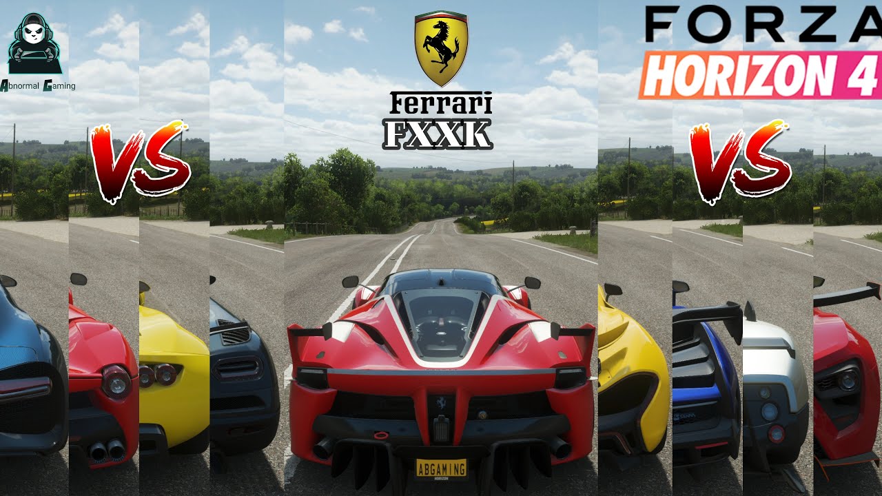Ferrari FXXK Vs Best Hyper Cars | Forza Horizon 4 | + New Update ver 1.451.334.2 Download  link
