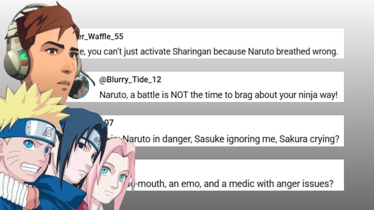 What if Robert from Dispatch switched places with Kakashi?: Comment as Song