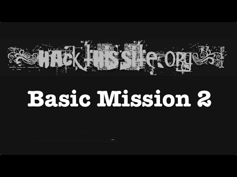 ICanHasHacked : Site tutorial - HackThisSite: Basic mission 2