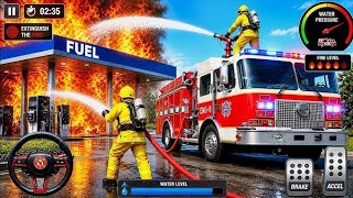 Fire Truck Truck Driving Game Android Gamepaly screenshot 5