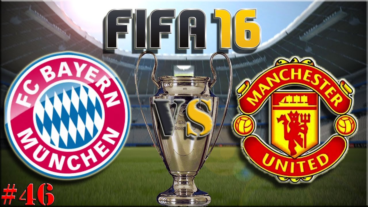CL FC Bayern München vs Manchester United (Fifa 16 Trainerkarriere #46