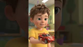 🚗✨ Sharing makes hearts happy!  #KidsAnimation #MoralStories #BenStories #SharingIsCaring #Shorts