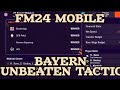 BAYERN TACTICS || BEST FM24 MOBILE TACTICS (UNBEATEN)