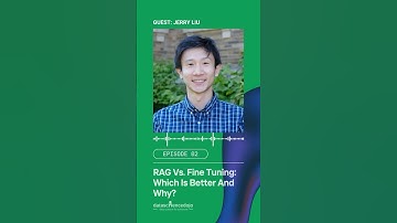 RAG Vs  Fine Tuning: Which Is Better And Why | Jerry Liu | LlamaIndex #rag #finetuning