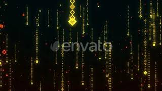 Particles Rain Background 4K | Motion Graphics - Videohive template