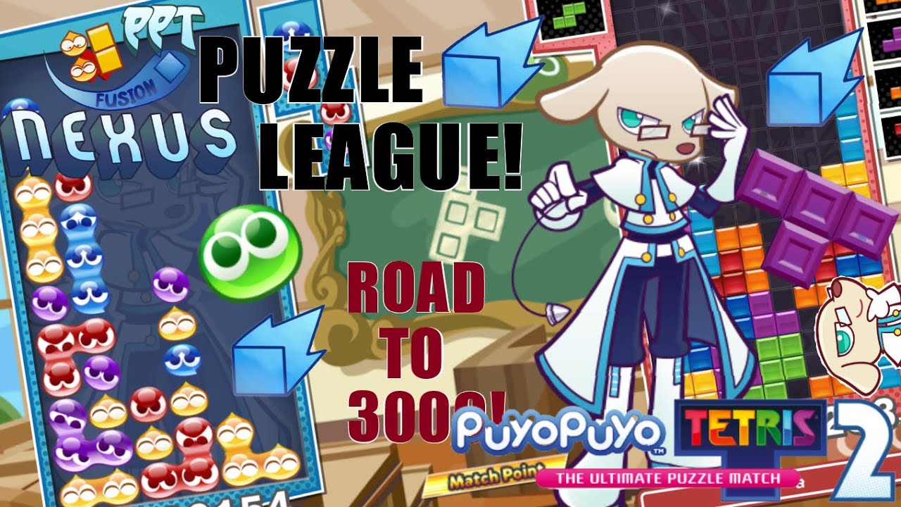 Puzzle League Road to 3000 (1) Puyo Puyo Tetris 2 - YouTube