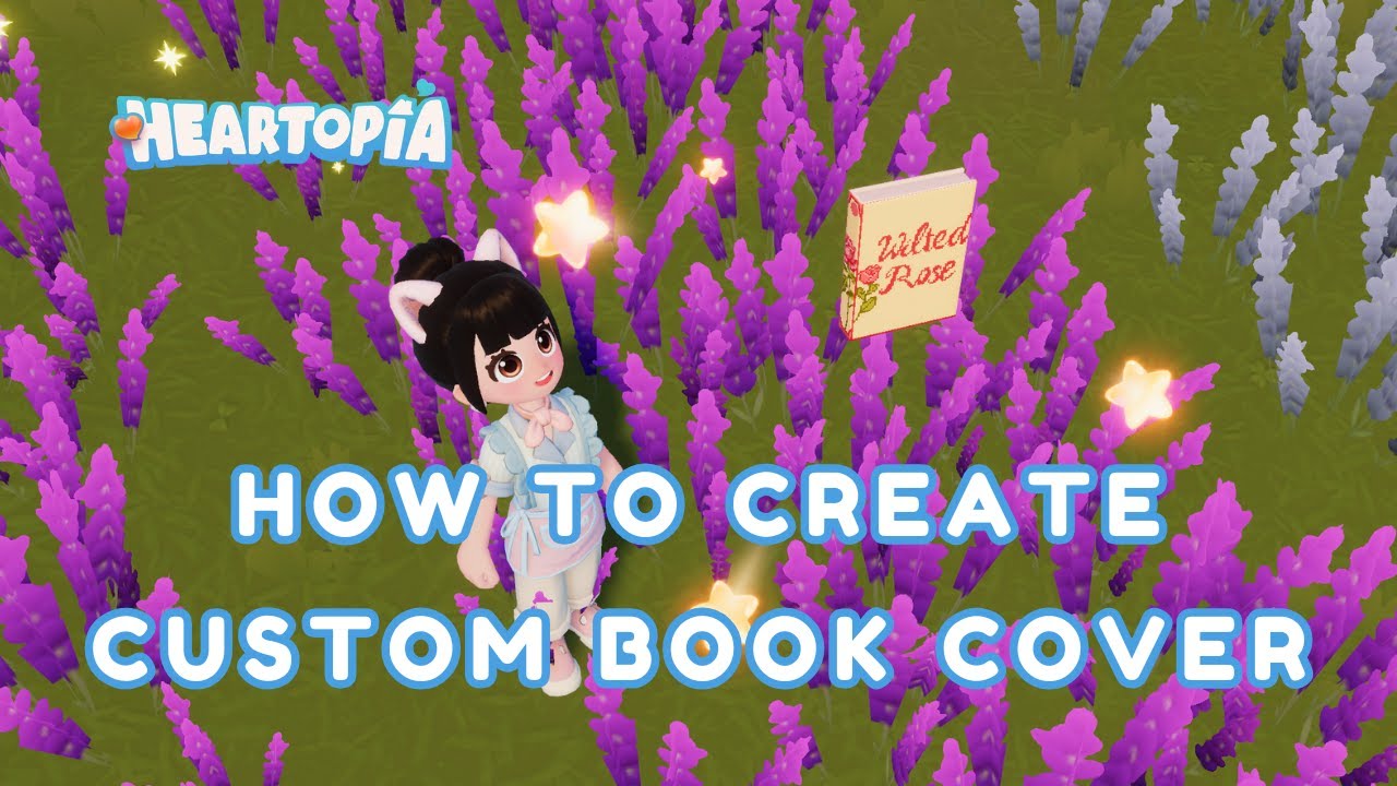 PERFECT Book Covers! – How To Draw & Size Custom Book Covers In Heartopia Tutorial