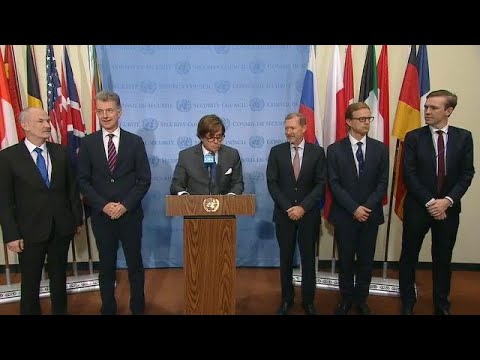 DPR Korea Missile Launch - European Union Speaks to Press (8 October 2019)
