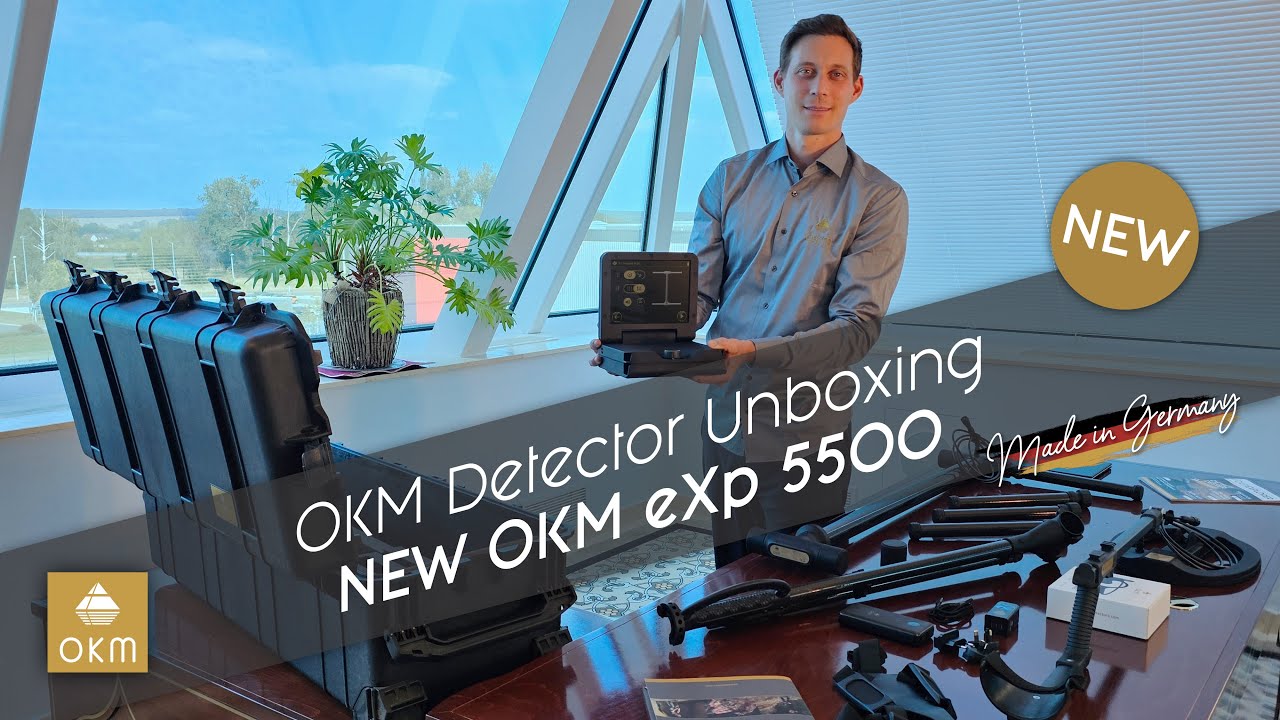 🆕 OKM eXp 5500 Unboxing 📦 [That's in the Protector Case] 3D Ground ...