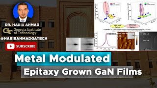 Metal Modulated Epitaxy Grown GaN Films: Substrate Temperature, III/V Ratio and Excess Ga Dose Study