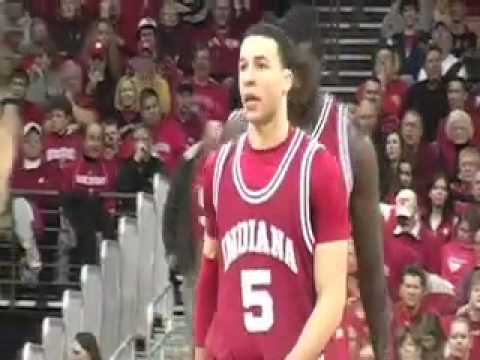 Lucas Mayer IU Basketball vs. Wisconsin 2/13/10