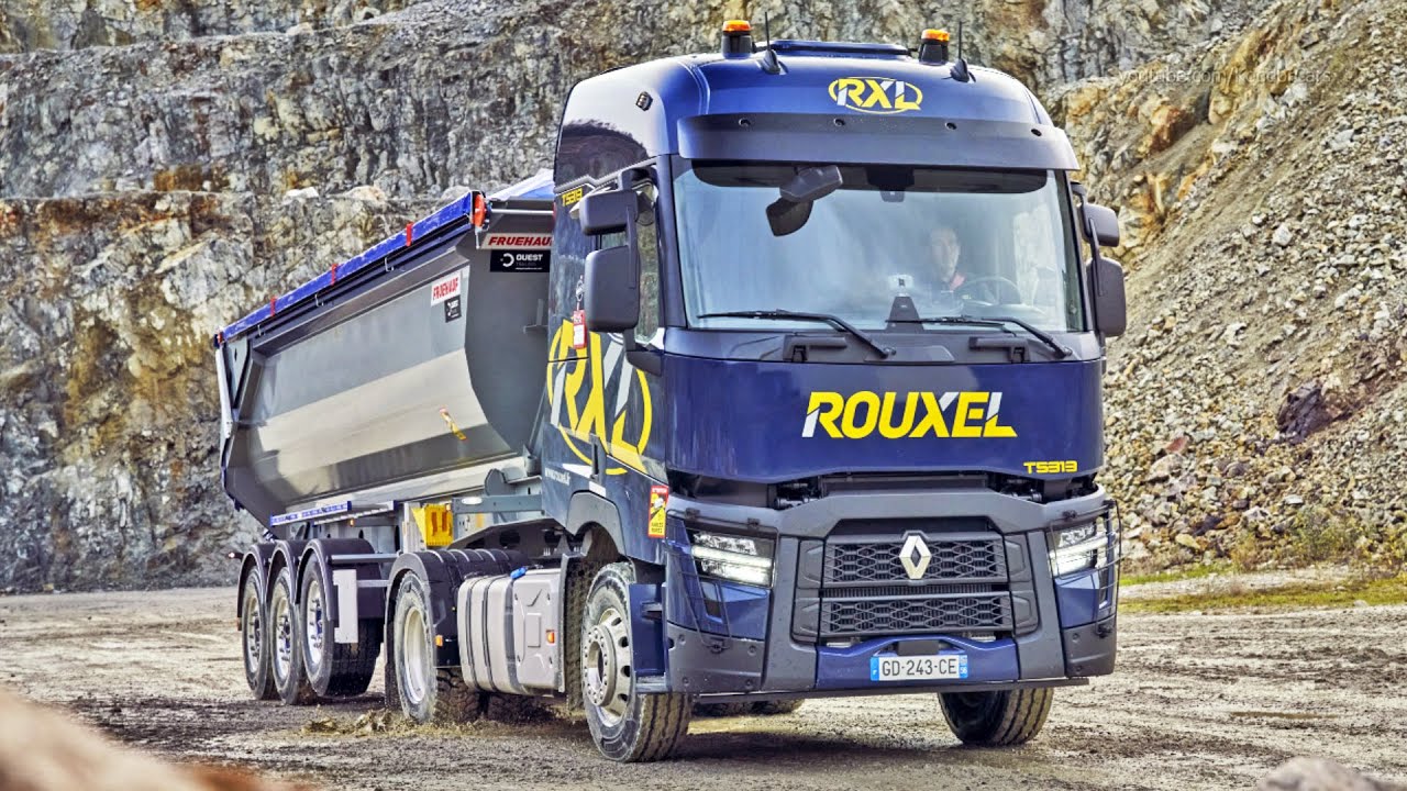 Eligor 1/43 Renault T-Line High Tractor Truck - Dax 2021 Noir Et Blanc - ELI117970