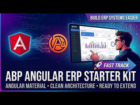 Build an ERP with ABP Angular & Angular Material | Part 1 – Project Setup