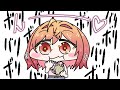 【手描き】無垢な心で乾麺をそのまま食べる莉々華ちゃん【一条莉々華/ホロライブ/切り抜き漫画】