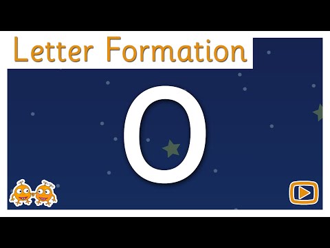 Letter Formation Video | /o/ | Pip and Pap Phonics